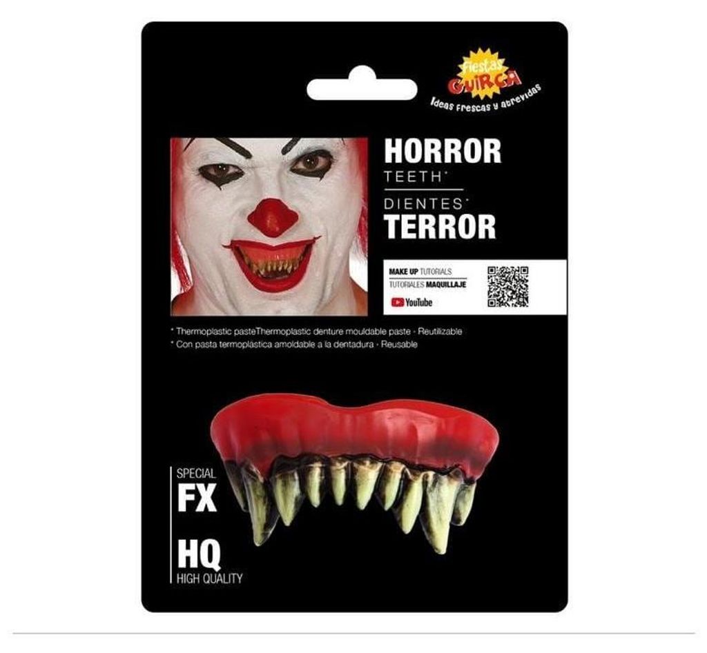 Monster zuby s termoplastickou pastou pro divoké masky Obrázek produktu 