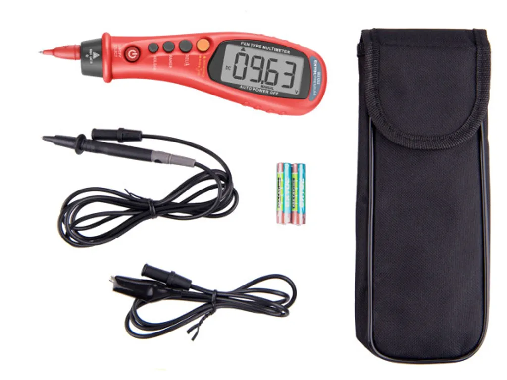 Multimètre Numérique de Poche True RMS Extol pour Mesures Électriques - 3