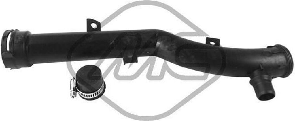 Metalcaucho 03882 Kühlmittelrohrleitung Kühlerschlauch passend für PEUGEOT 2008 Kombi (CU) 207 (WA, WC) 207 CC (WD) 208 I Schrägheck (CA, CC) 3...