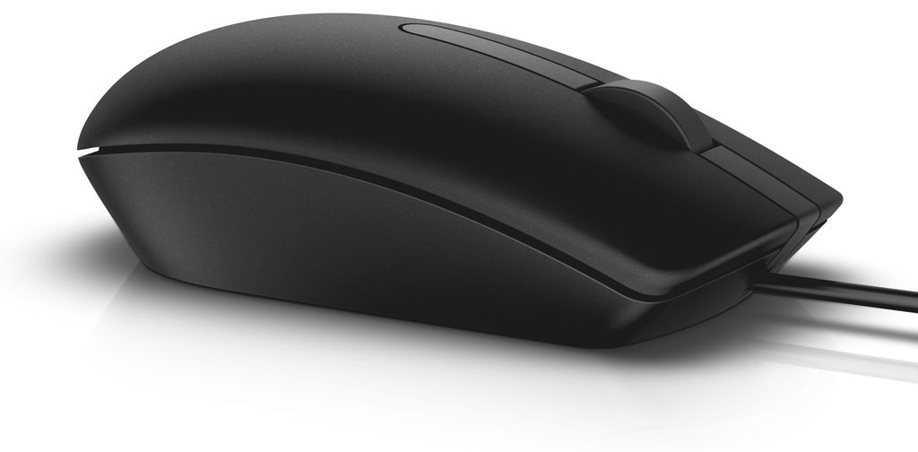 DELL MS116, Beidhändig, Optisch, USB Typ-A, 1000 DPI, Produktbild 