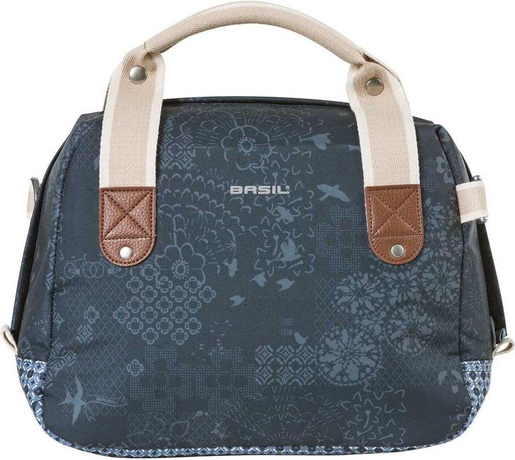 Basil Boheme, voorkant, fietstas, polyester, blauw, 8 Productafbeelding 