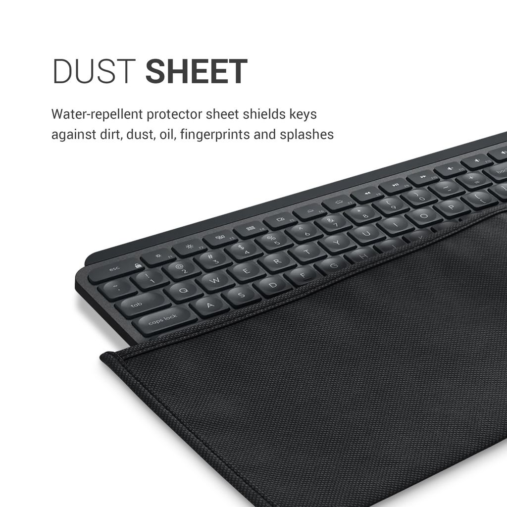 kwmobile Logitech MX Keys Wireless Hülle - PC Tastatur Produktbild 2