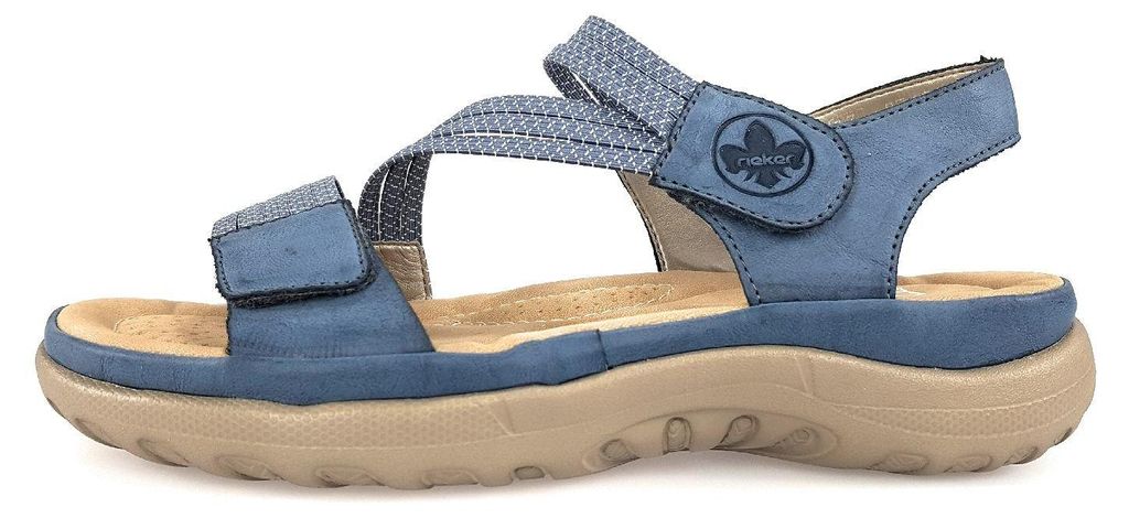 Rieker Guana Damenschuhe Sandalen Sportiv Blau Freizeit Productafbeelding 