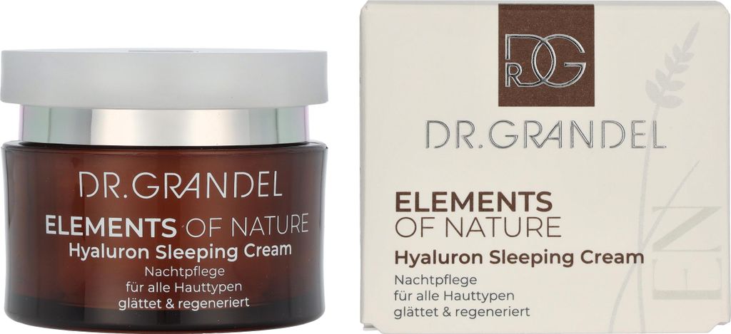 Dr. Grandel Elements of Nature Hyaluron Sleeping Cream For All Skin Types 50 ml
