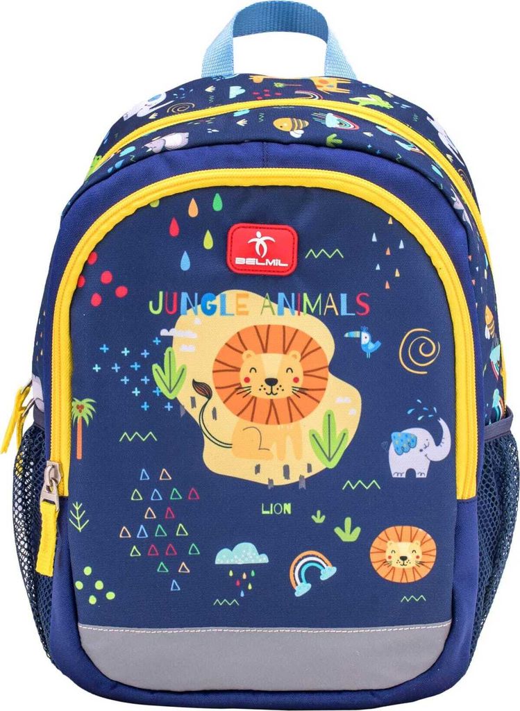 Belmil Kiddy Plus Kindergartenrucksack Little Jungle – Produktbild 