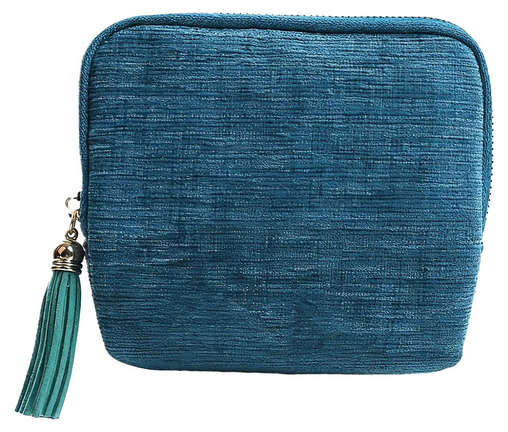 Schmuckbeutel mit großem Fassungsvermögen, Reißverschluss, tragbarer Reise-Schmuckorganizer mit mehreren Fächern, Schmuckaufbewahrungsbeutel