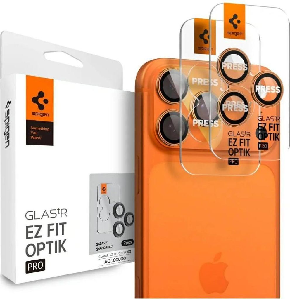 Spigen Optik Pro EZ Fit, Apple, iPhone 17 Pro, Tropfsicher, Produktbild 