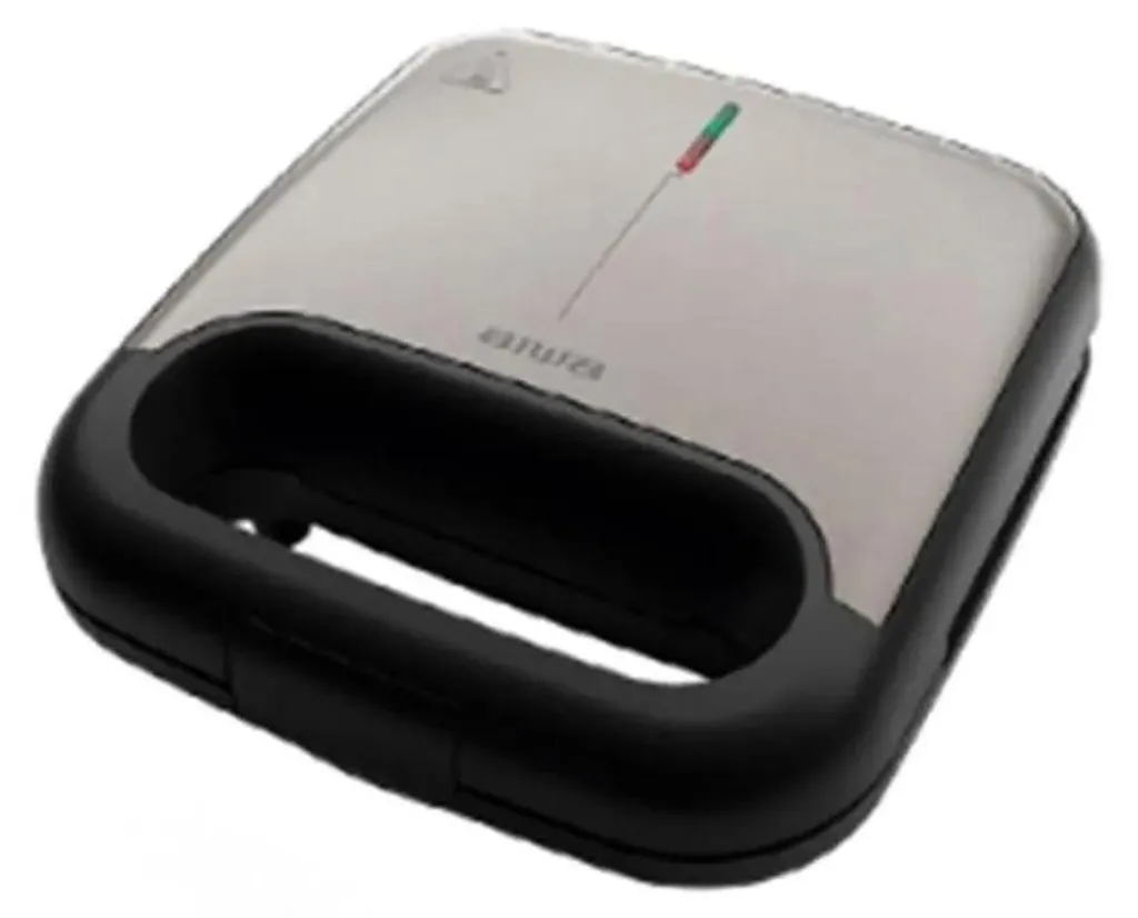Aiwa Tetsu Appareil à Sandwich 750W Argent - Machine à Croque-Monsieur