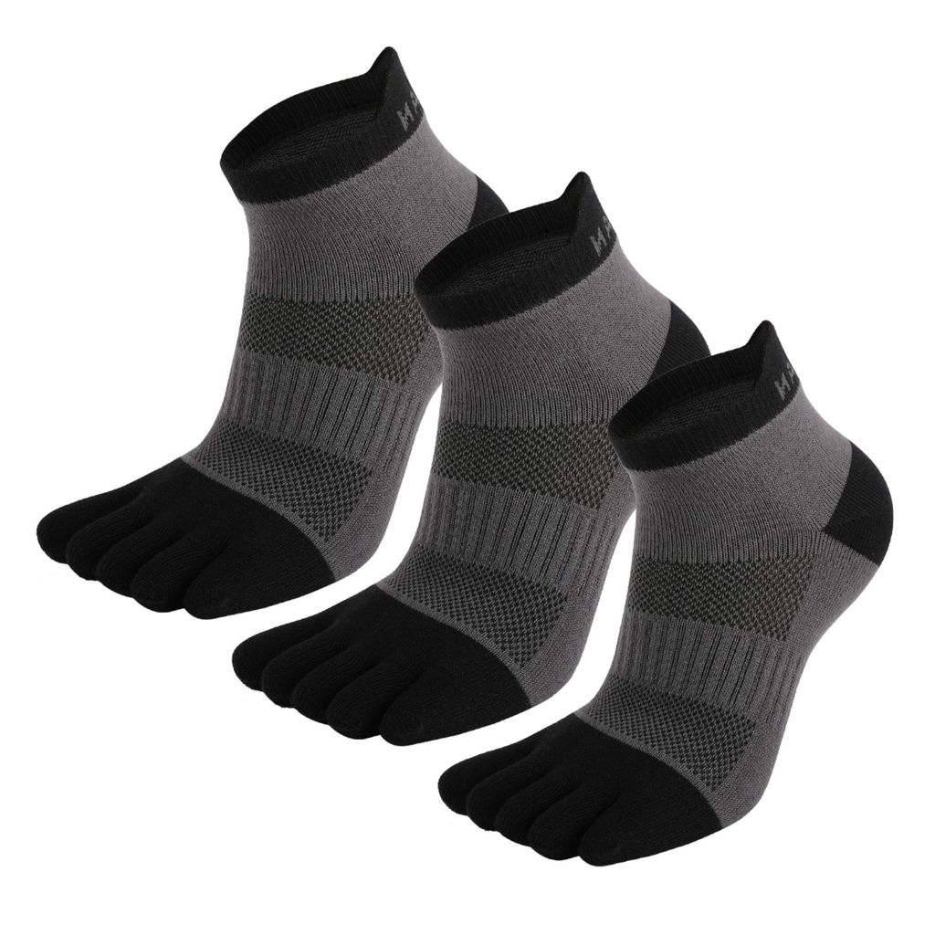 3-Paar Zehensocken, Fünf Finger Socken, Sportsocken für Produktbild 