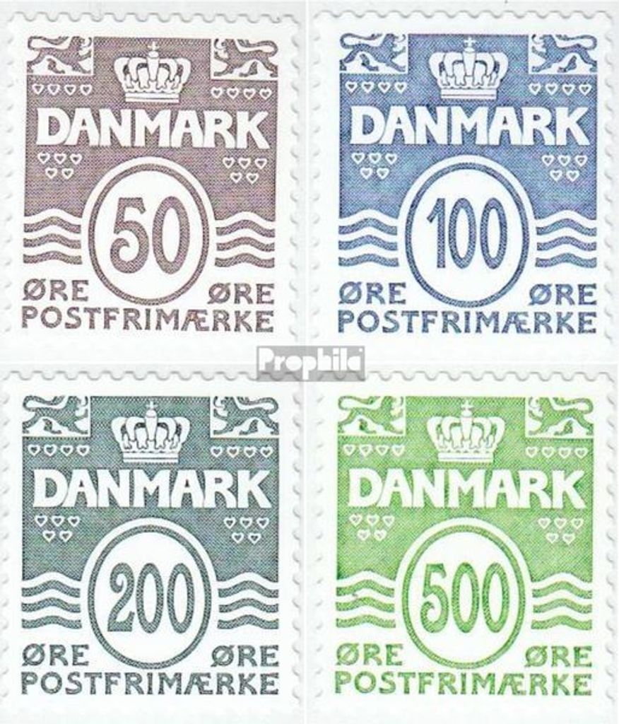 Briefmarken Dänemark 2010 Mi 1575-1578 (kompl.Ausg.) postfrisch Wellenlinien