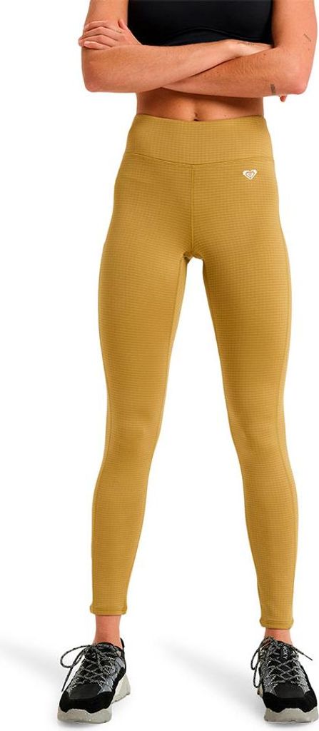 Roxy Waves Of Warmth Leggings Gelb L Frau Gelb L