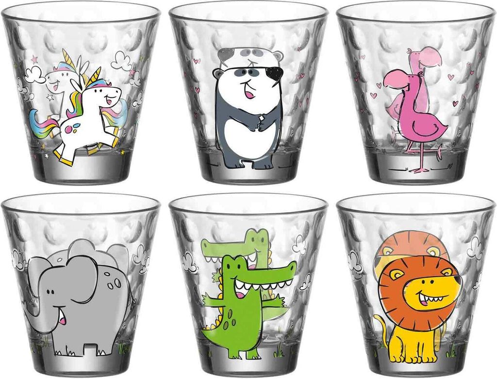 Leonardo Kinderbecher Set Bambini Optic 6-tlg., Produktbild 