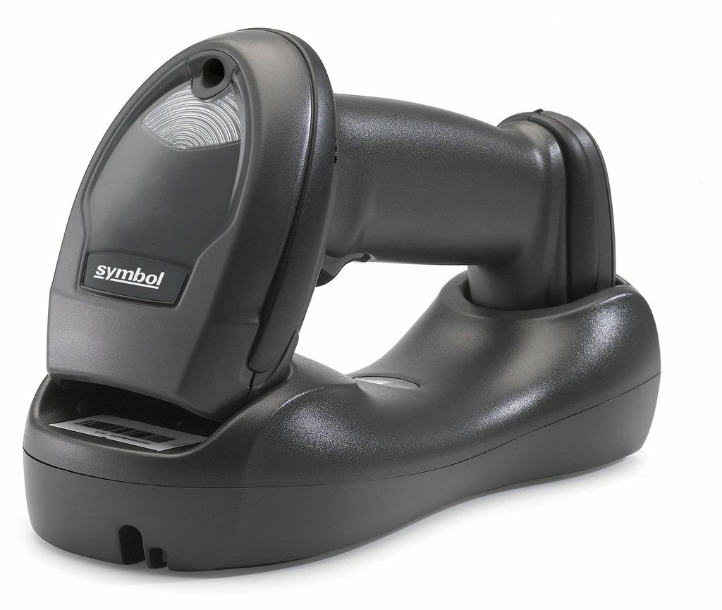 Barcode-Scanner Motorola LI4278 Handgerät mit Ladestation Produktbild 