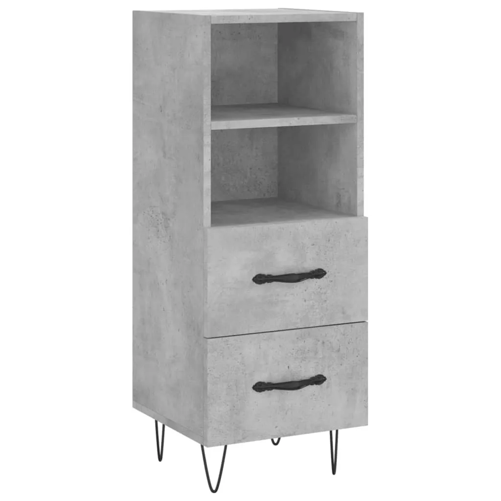 Mobile Archivio SYFAX™ Grigio Cemento 90cm - Organizzazione Ufficio