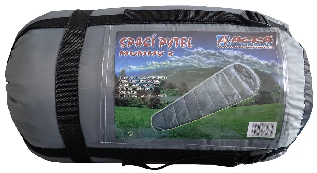 Sac de couchage sarcophage Mummy SPM3 pour camping et trekking