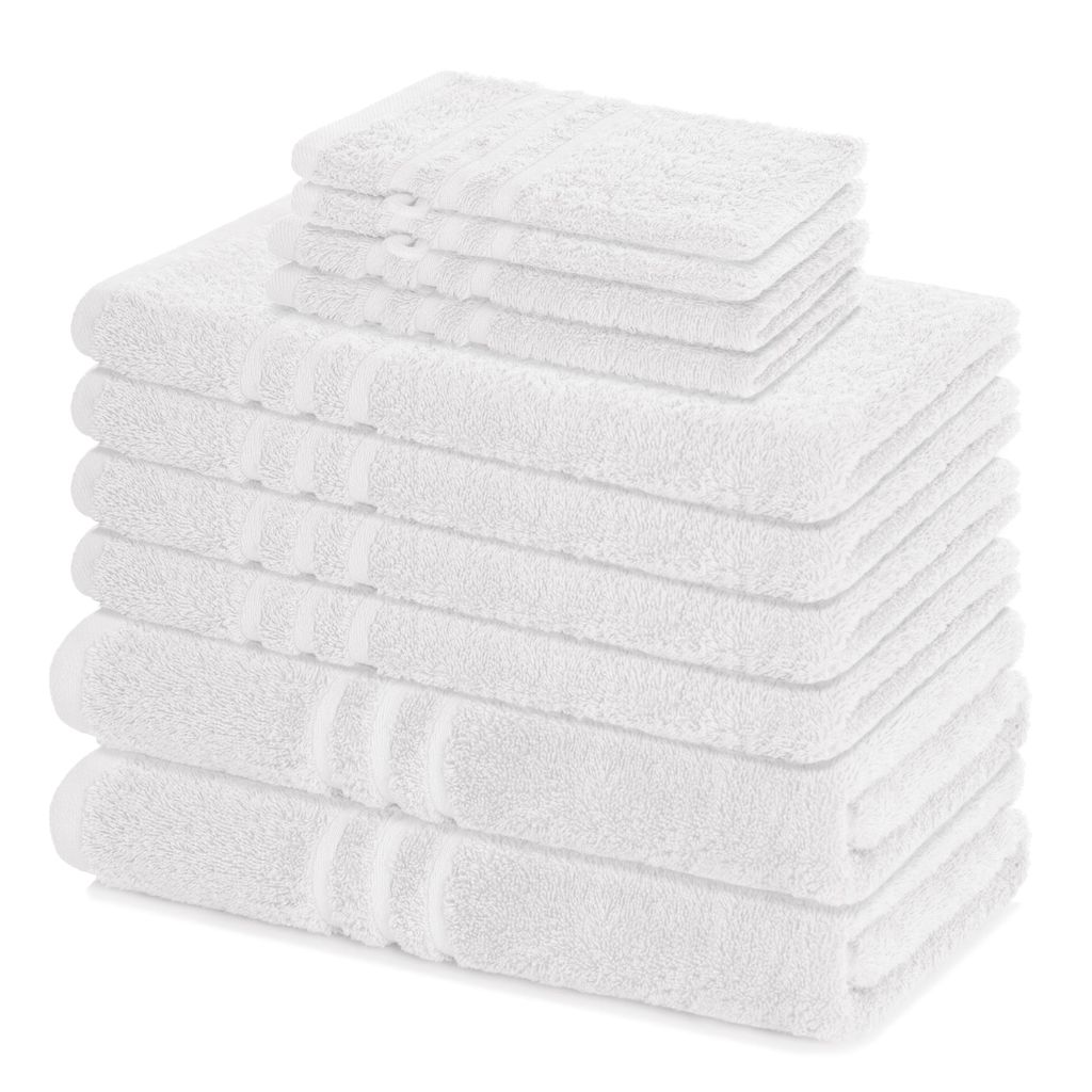 Zestaw ręczników Lavea® Elena, 10-częściowy, 100% bawełna - Zdjęcie produktu 