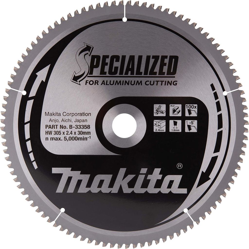 Makita B-33358 Spezial Sägeblatt 305x30 mm 100 Zähne Produktbild 