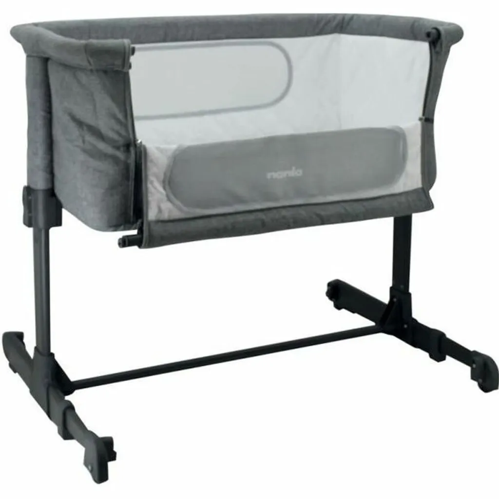 Lit cododo 5 positions Nania Dodi Gris avec matelas et fonction inclinable