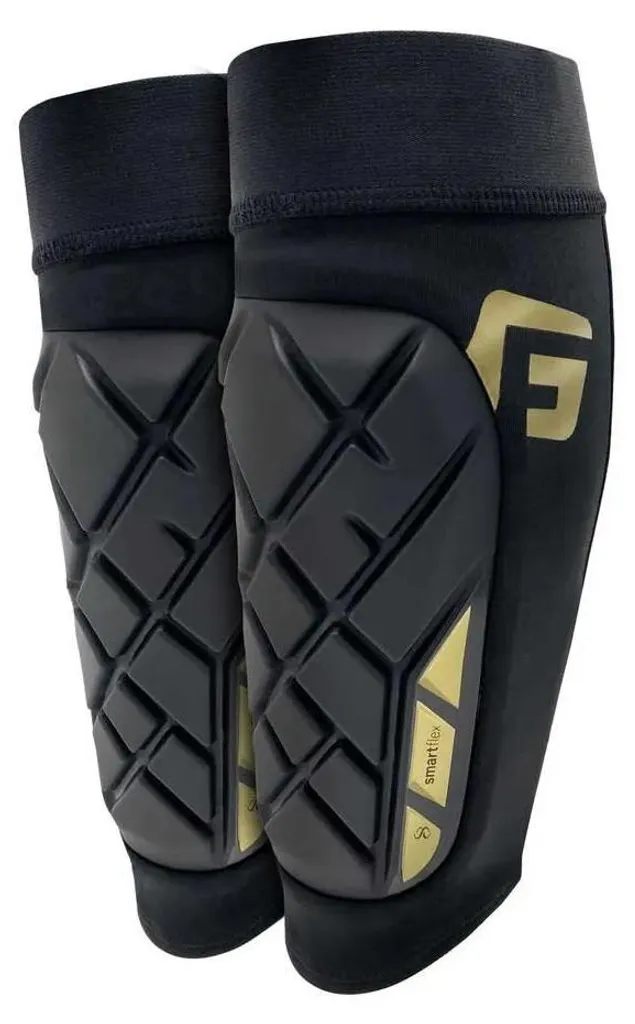 Protège-tibias de football souples G-Form Pro-S Elite X en taille M noir