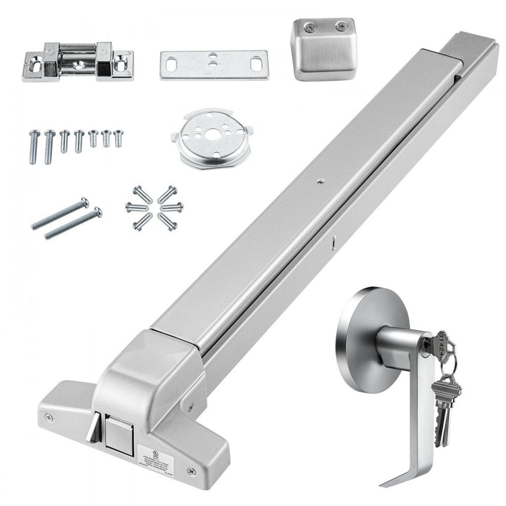 Panikstange Ausstiegsgerät - Panikausgang - Türschieber Schloss - Verstellbar 711-1041mm