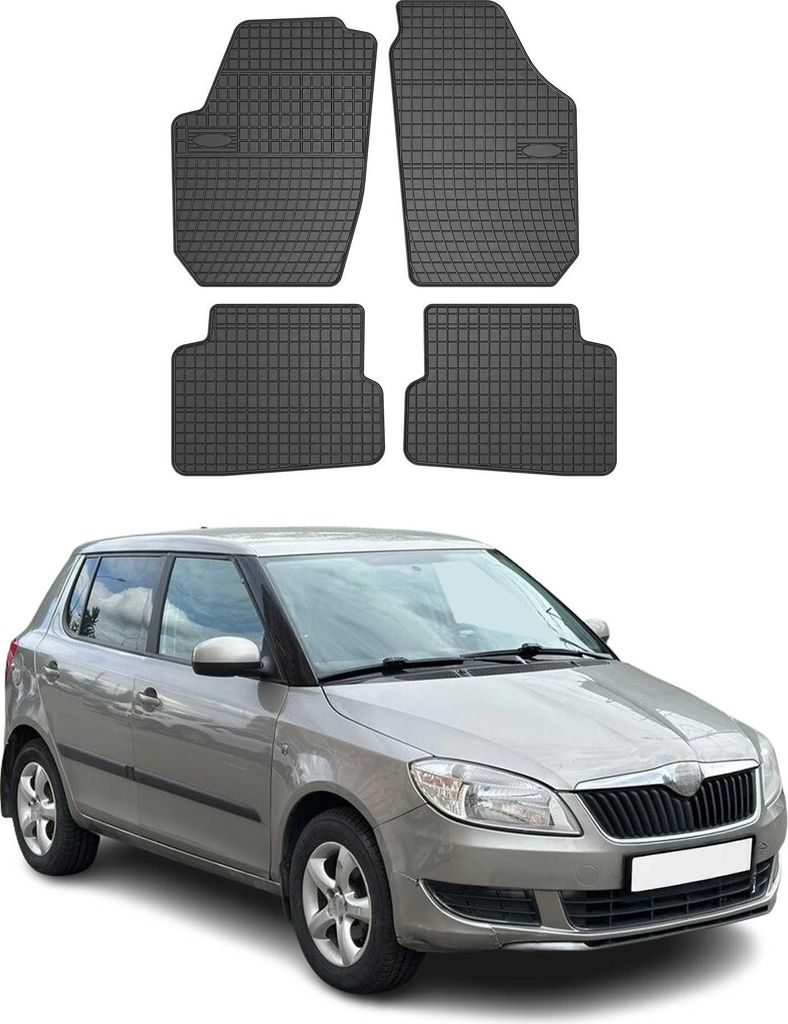 FROGUM Fußmatten für SKODA Fabia II Schrägheck (542) Produktbild 