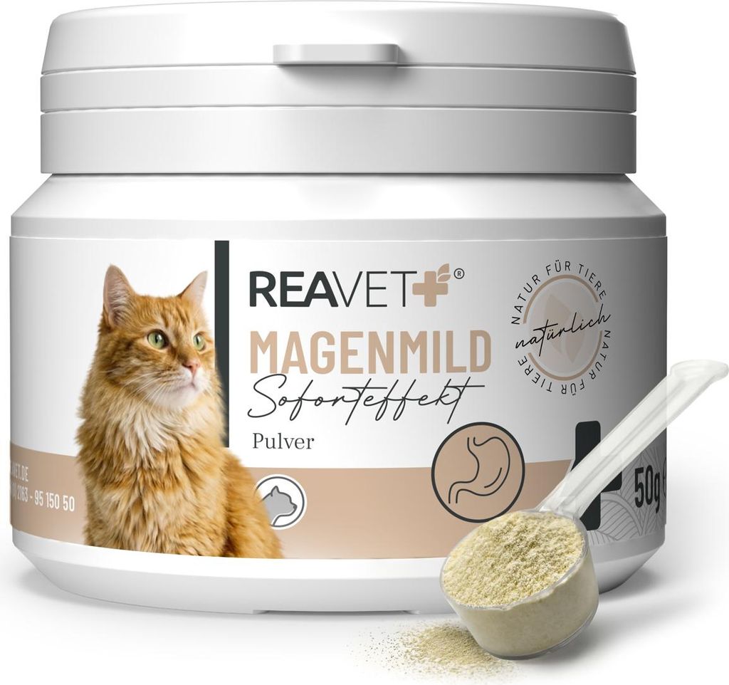 REAVET Magenmild Pulver für Katzen – Magenpulver bei Produktbild 