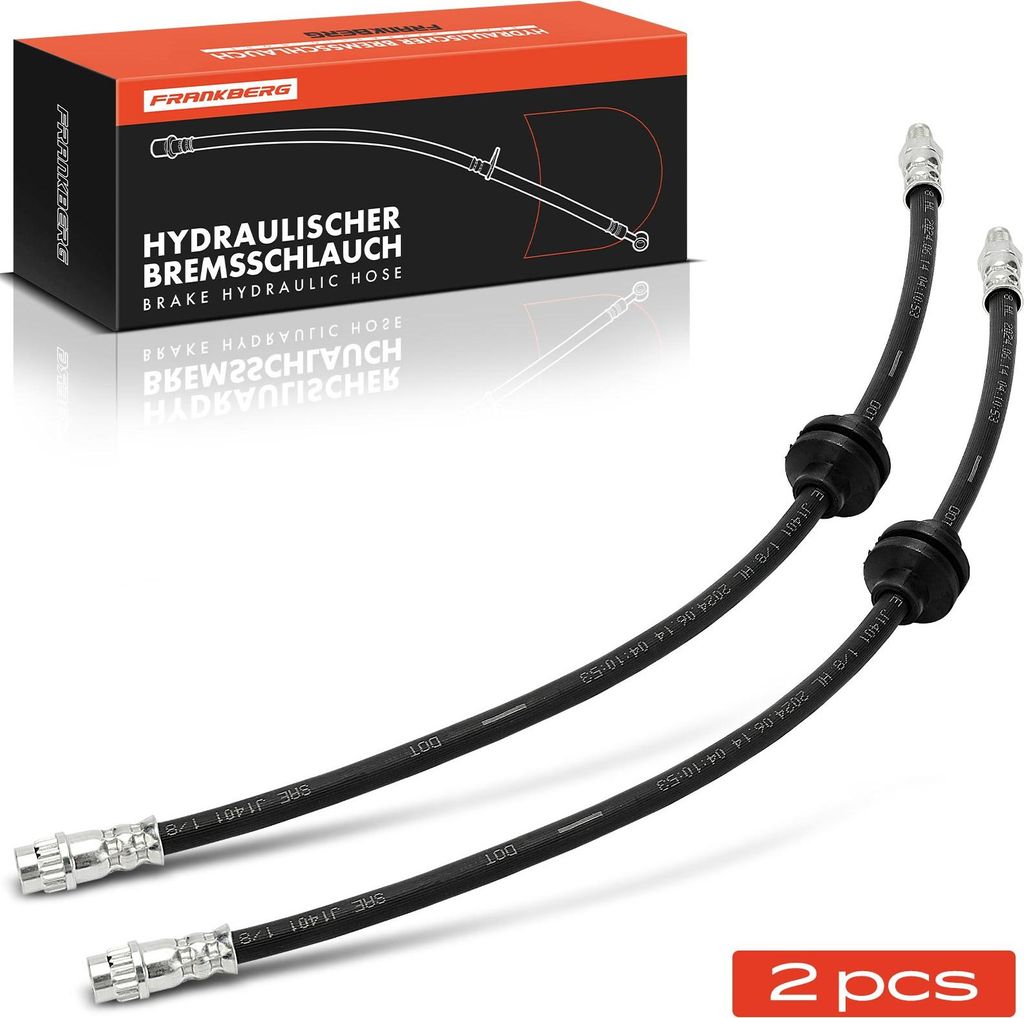 Frankberg 2x Bremsschlauch Bremsschläuche Vorderachse Links oder Rechts für Dacia Duster Sandero II Dokker Renault