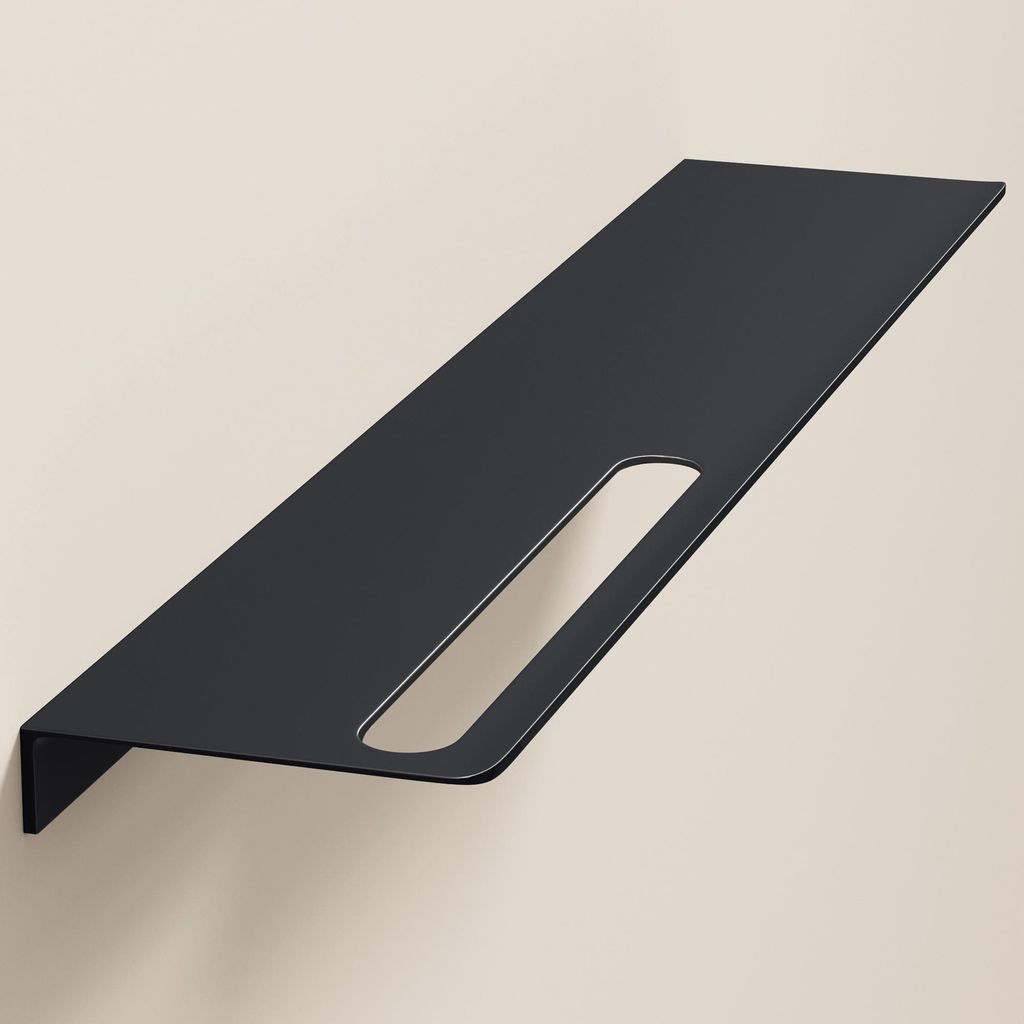doporro Duschablage ohne Bohren aus Aluminium 60 cm, Produktbild 