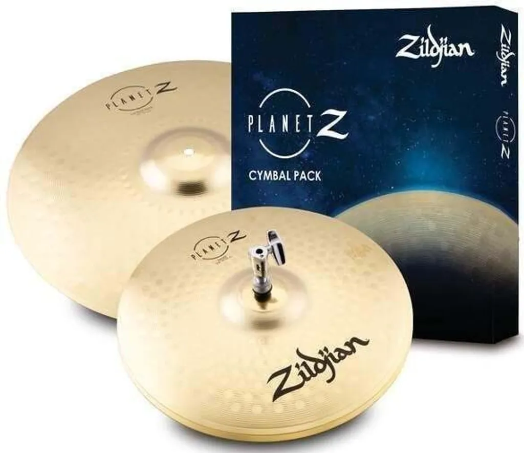 Set de Cymbales Planet Z Zildjian - Duo Hi-Hat 14 pouces et Ride 18 pouces