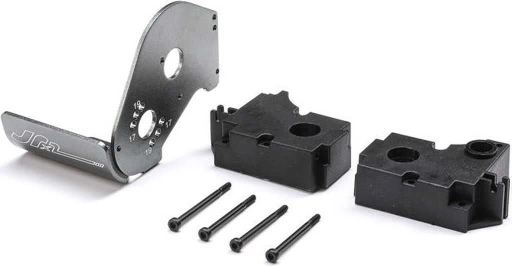 Losi Transmission Case & Motor Plate: Mini JRX2
