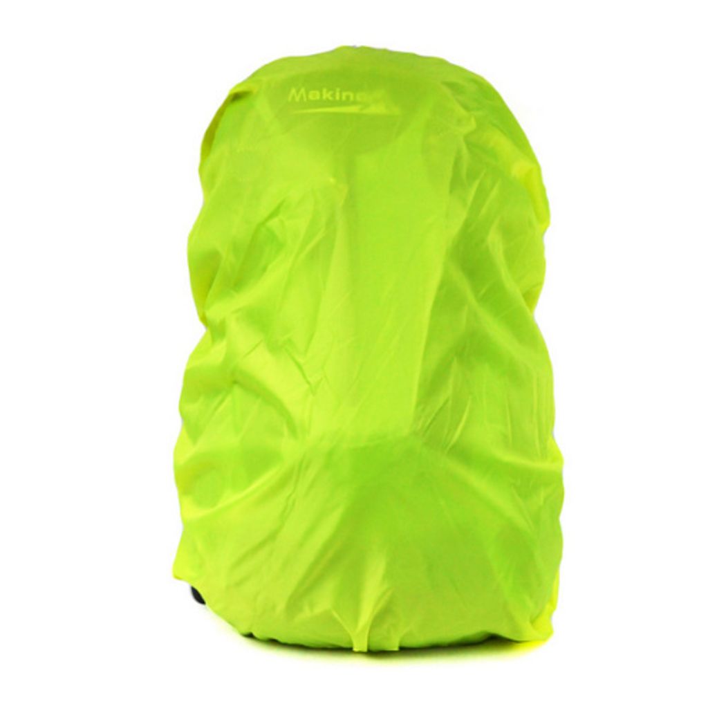 1x Orange Regenschutz Rutschfeste 190T Wasserabweisende Rucksack Regenhülle