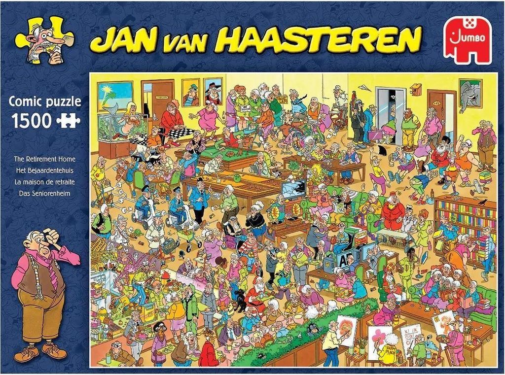 Jan van Haasteren - Seniorenheim - 1500 Teile Produktbild 