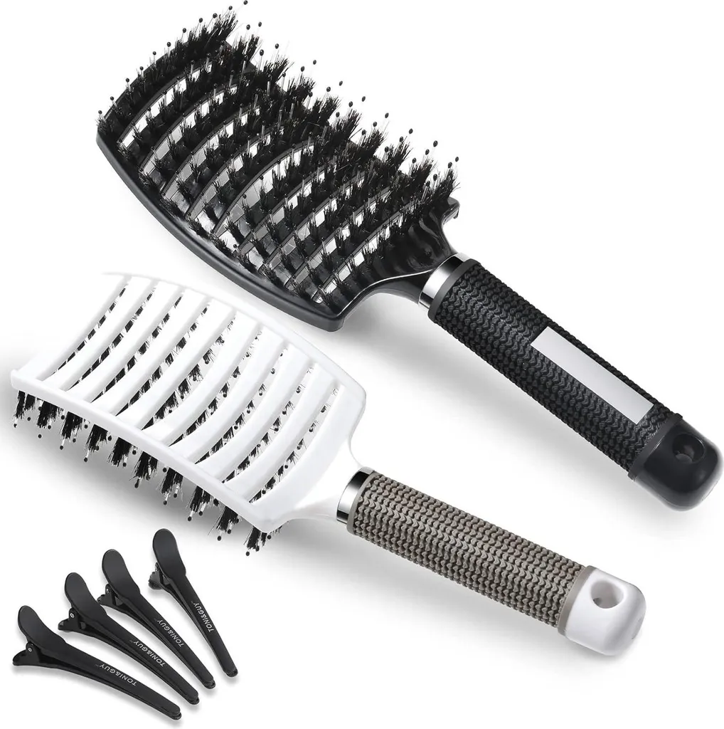 Brosse à cheveux pour démêler les nœuds sans douleur Lictin Pro