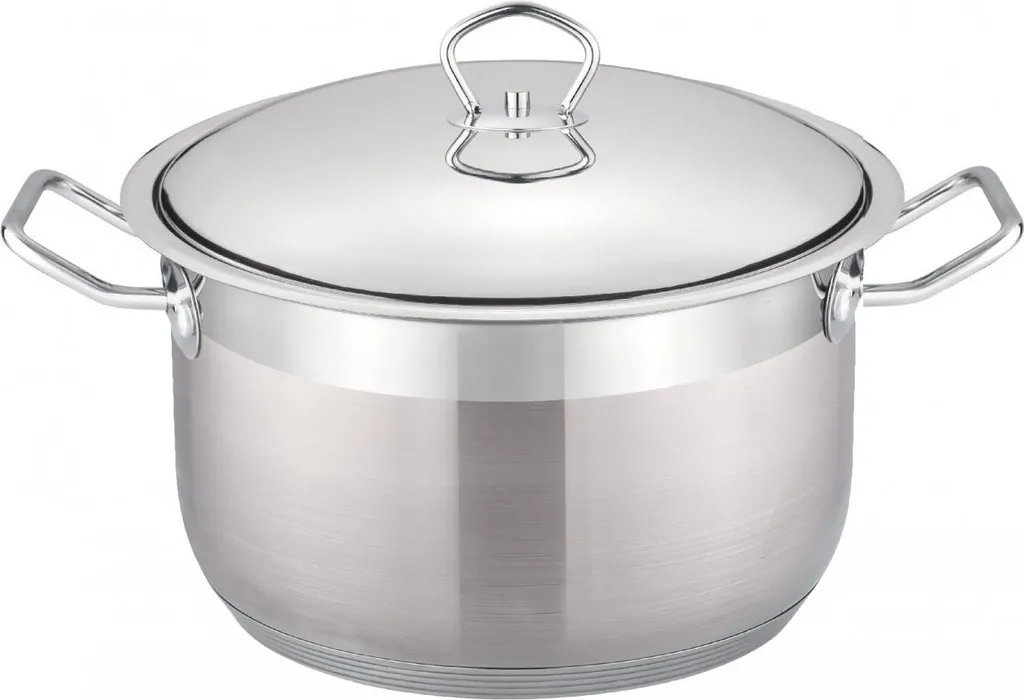 Stockpot 32cm Inox Induzione | Pentola Professionale con Coperchio