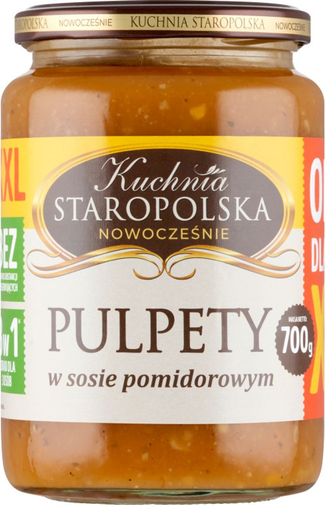 Kuchnia Staropolska Pulpety W Sosie Pomidorowym 700 G Zdjęcie produktu 