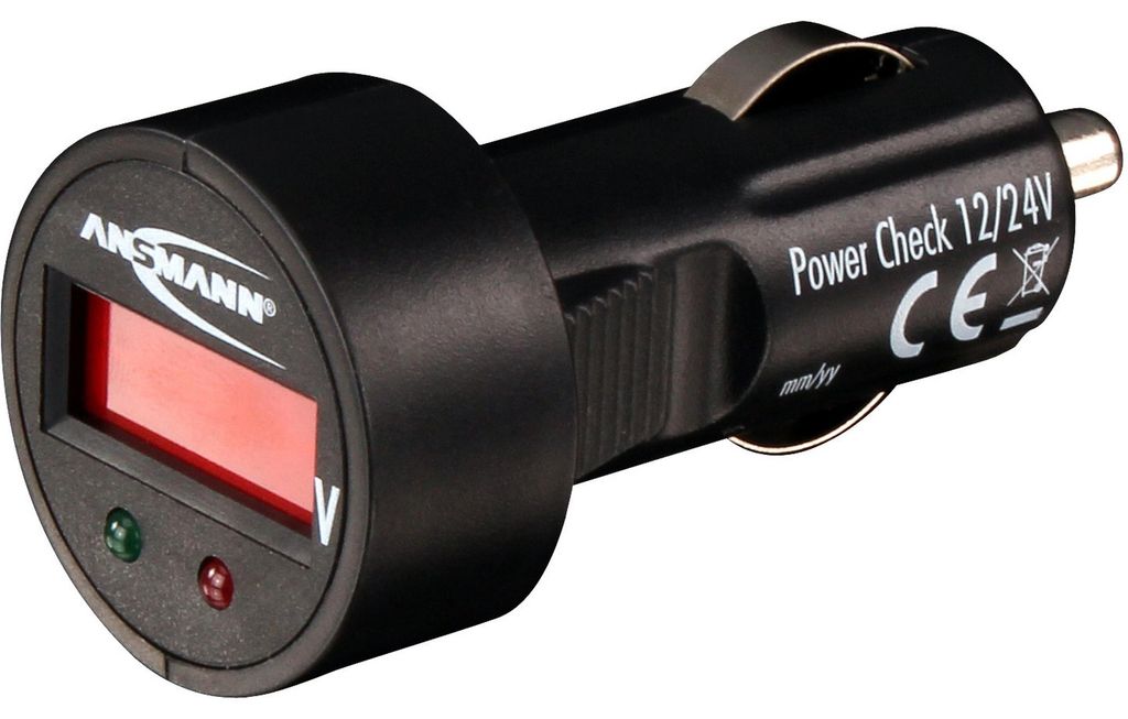 ANSMANN 1900-0019 Powercheck 12/24V Productafbeelding 
