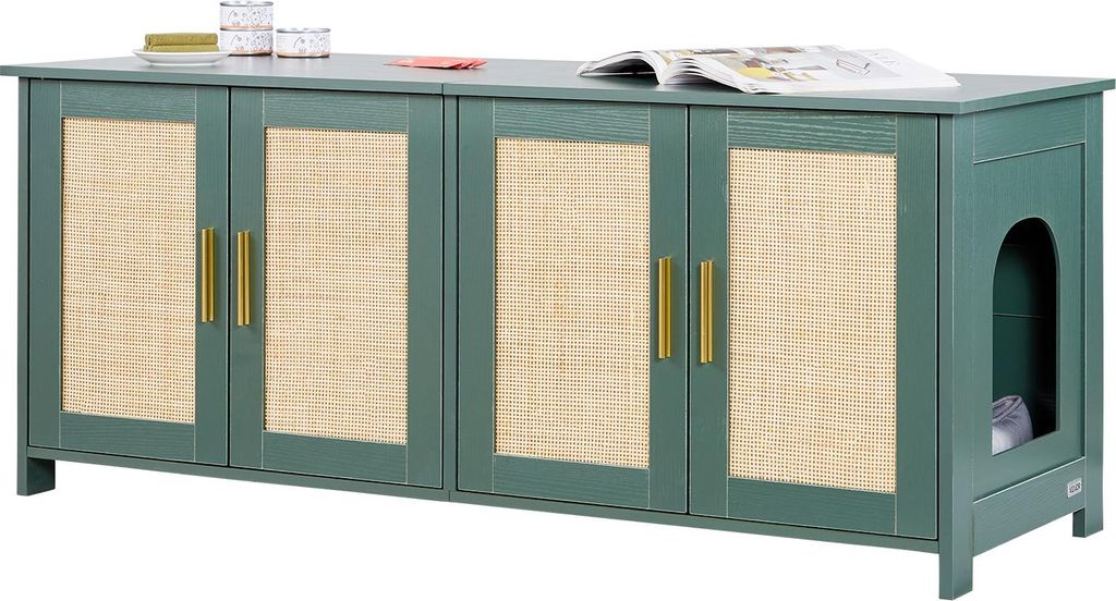 VEVOR Katzenschrank, 1200x450x500 mm, Katzentoilette mit 4 Produktbild 