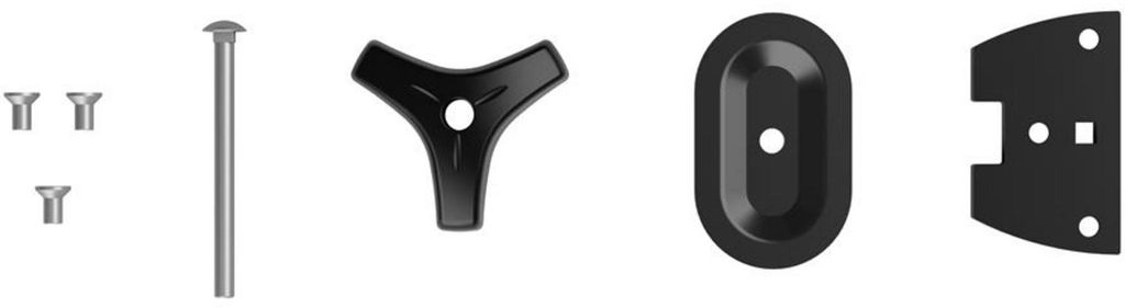 Ergotron TRACE Montage-Kit Befestigung für Tischbohrung, Klemme, Schwarz, Tisch/Bank, 270 g, 230 mm, 180 mm