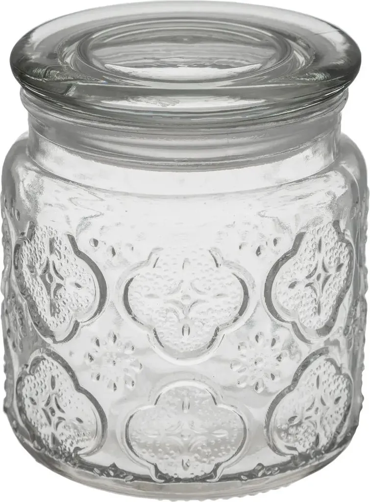 Barattolo Vetro Dolce 450ml con Tappo | Design Minimal per Cucina