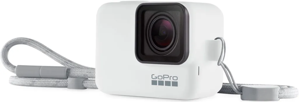 Guscio GoPro Bianco + Laccio di Sicurezza | Protezione Originale