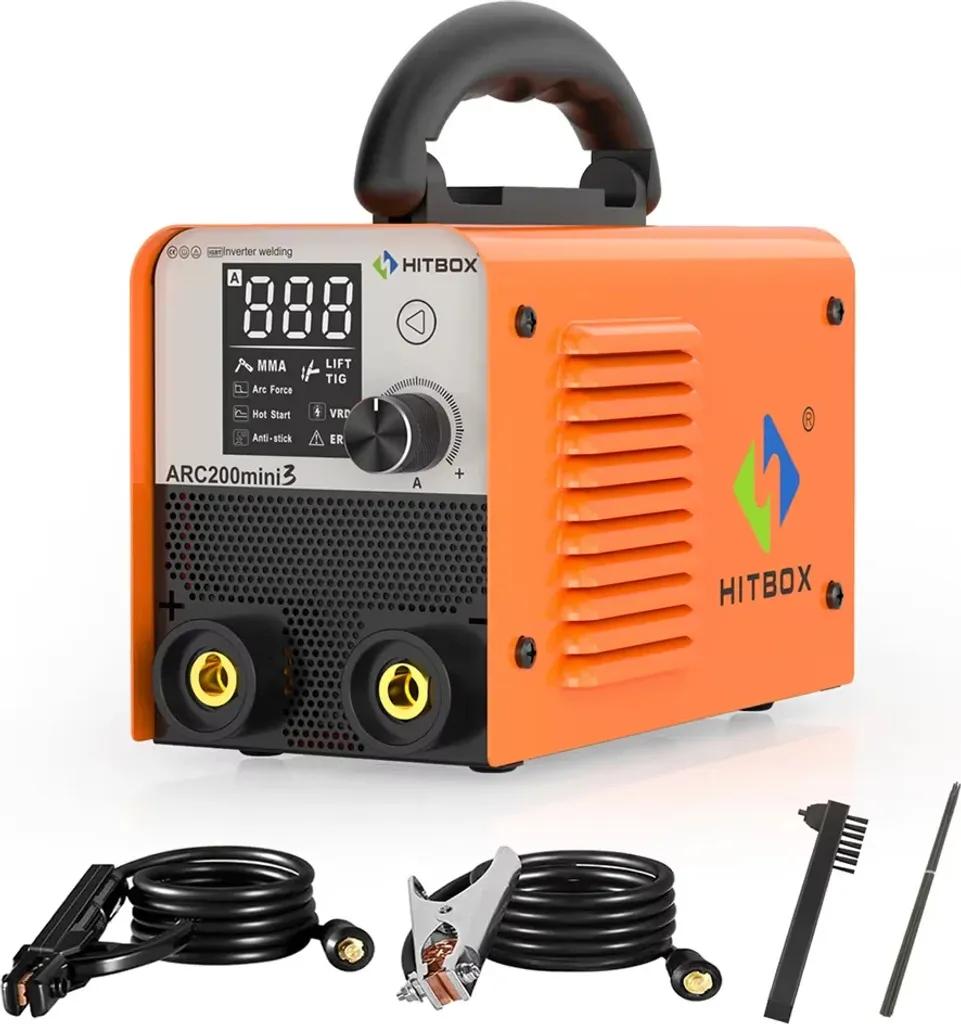 Saldatrice, funzionalità MMA/Lift TIG, intensità di corrente 10-200 A, ARC200mini3