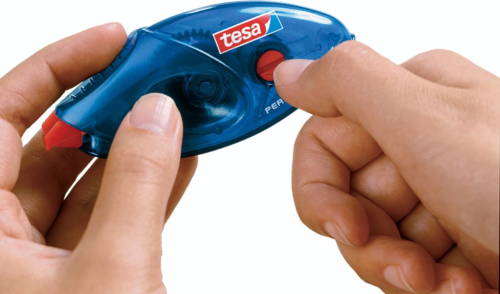 tesa ecoLogo Einweg Kleberoller nonPERMANENT GLUE