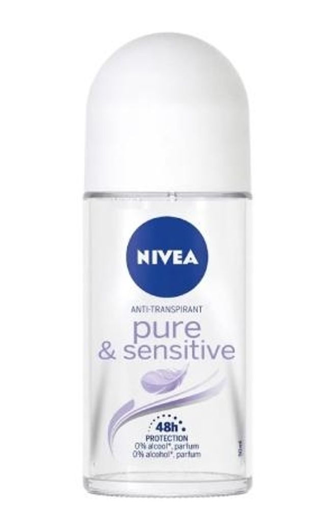Nivea Pure & Sensitive Anti-perspirant Deodorant Roll On for Women 50ml