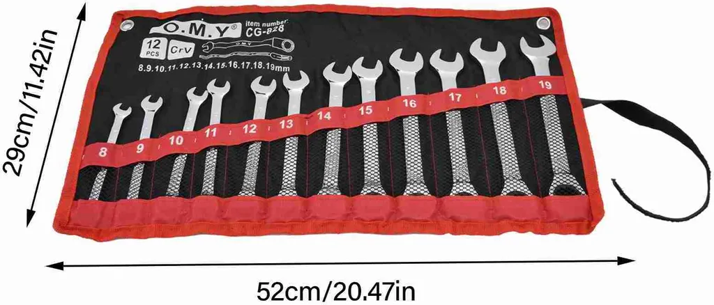 Set de clés à cliquet métriques pour réparation auto et bricolage