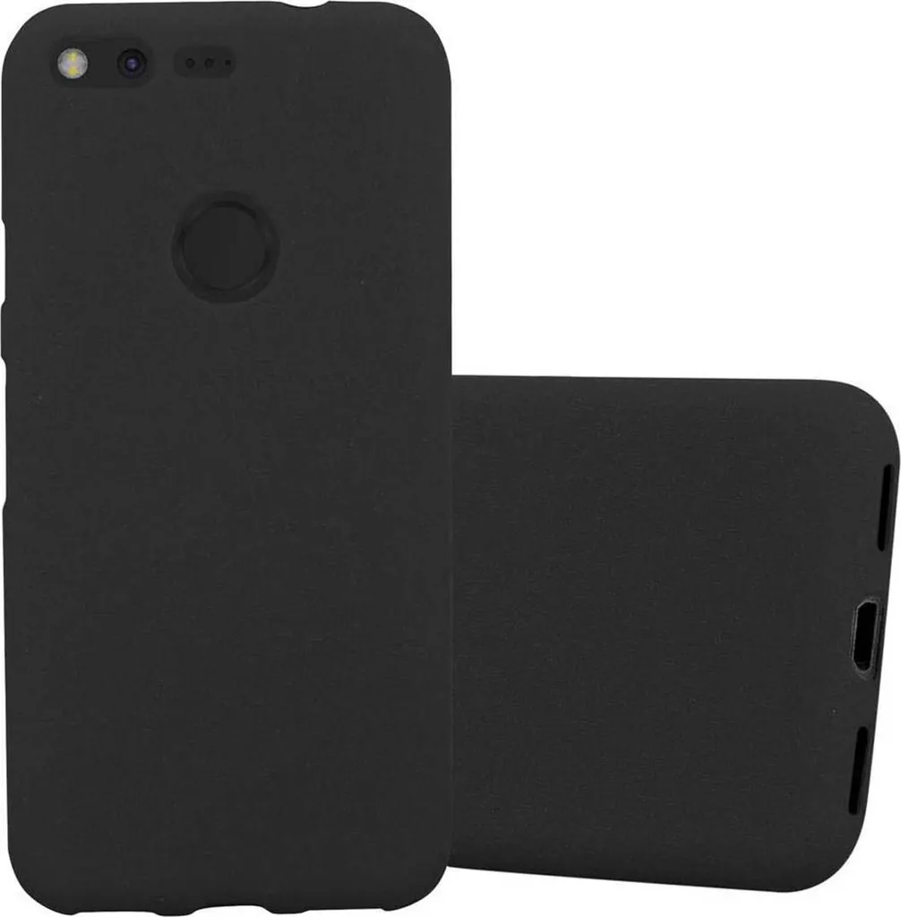 Cover Sottile In Silicone Per Google Pixel 8 Pro – Nero – Effetto Fibra Di Carbonio – Custodia TPU Antiurto E Antigraffio - 3