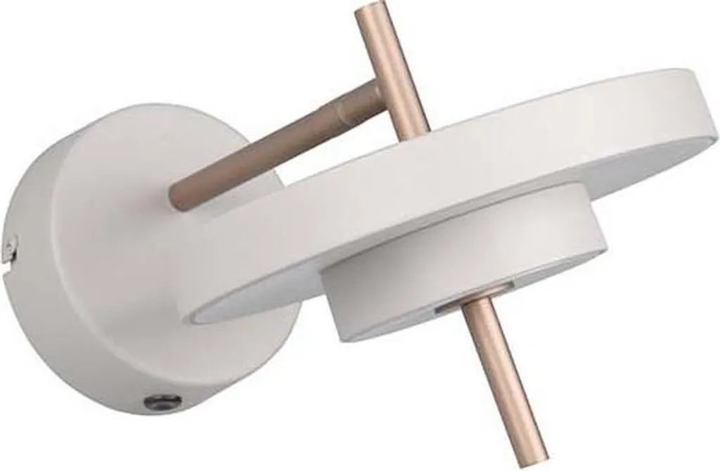 Luminaire mural design LED gris réglable 30cm avec intensité variable