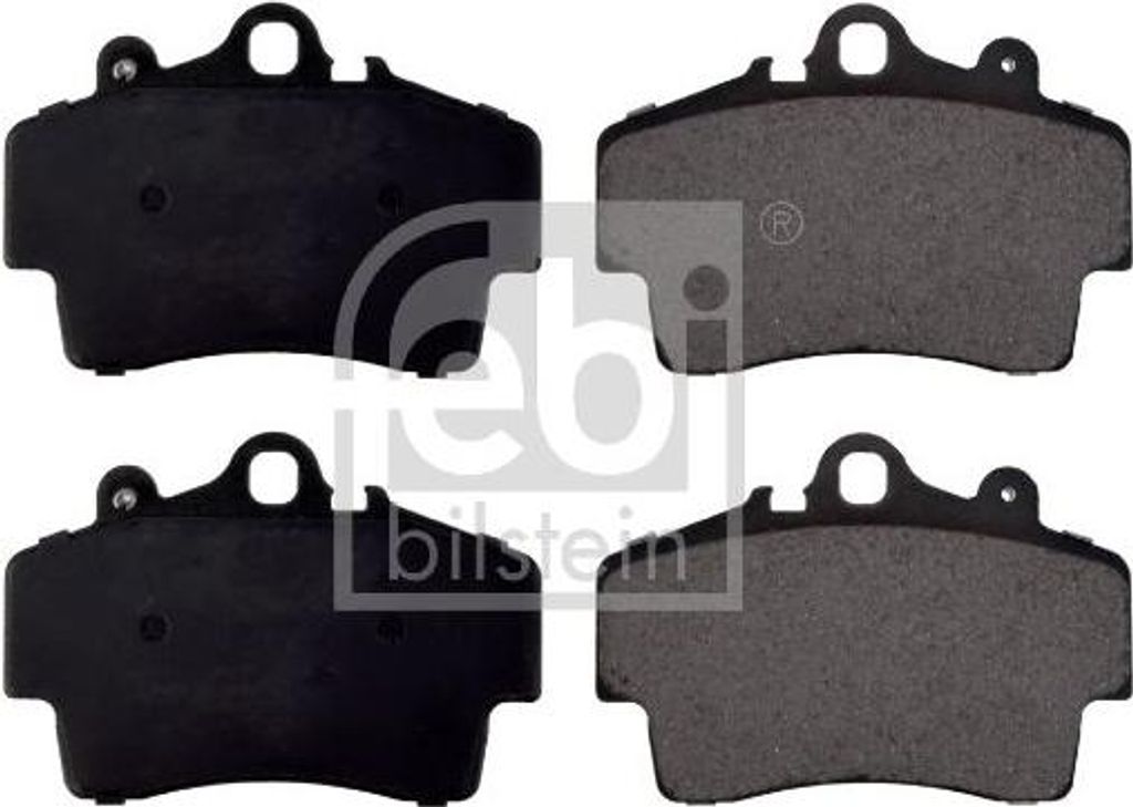 FEBI BILSTEIN 16759 Bremsbelagsatz, Scheibenbremse OE 98635193911 kompatibel mit Boxster, Cayman