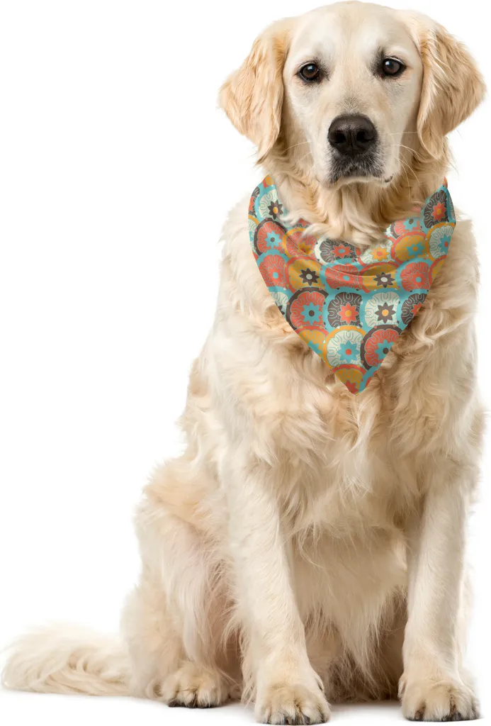 Arte Medio-Orientale per il tuo Cane: Bandana Art Déco 55x55