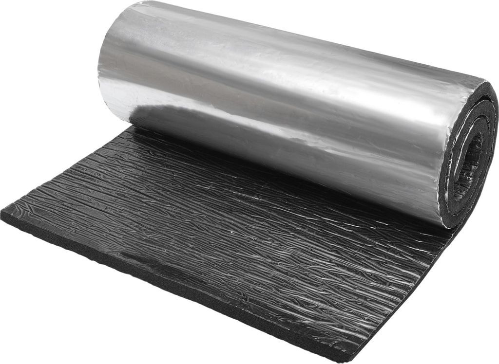Dämmmatte Auto Aluminium, Schallschutzmatte Isolierung Universal, Schallabsorber Wasserdicht für Autotüren Motorhaube Geschlossener Zellschaum 1...
