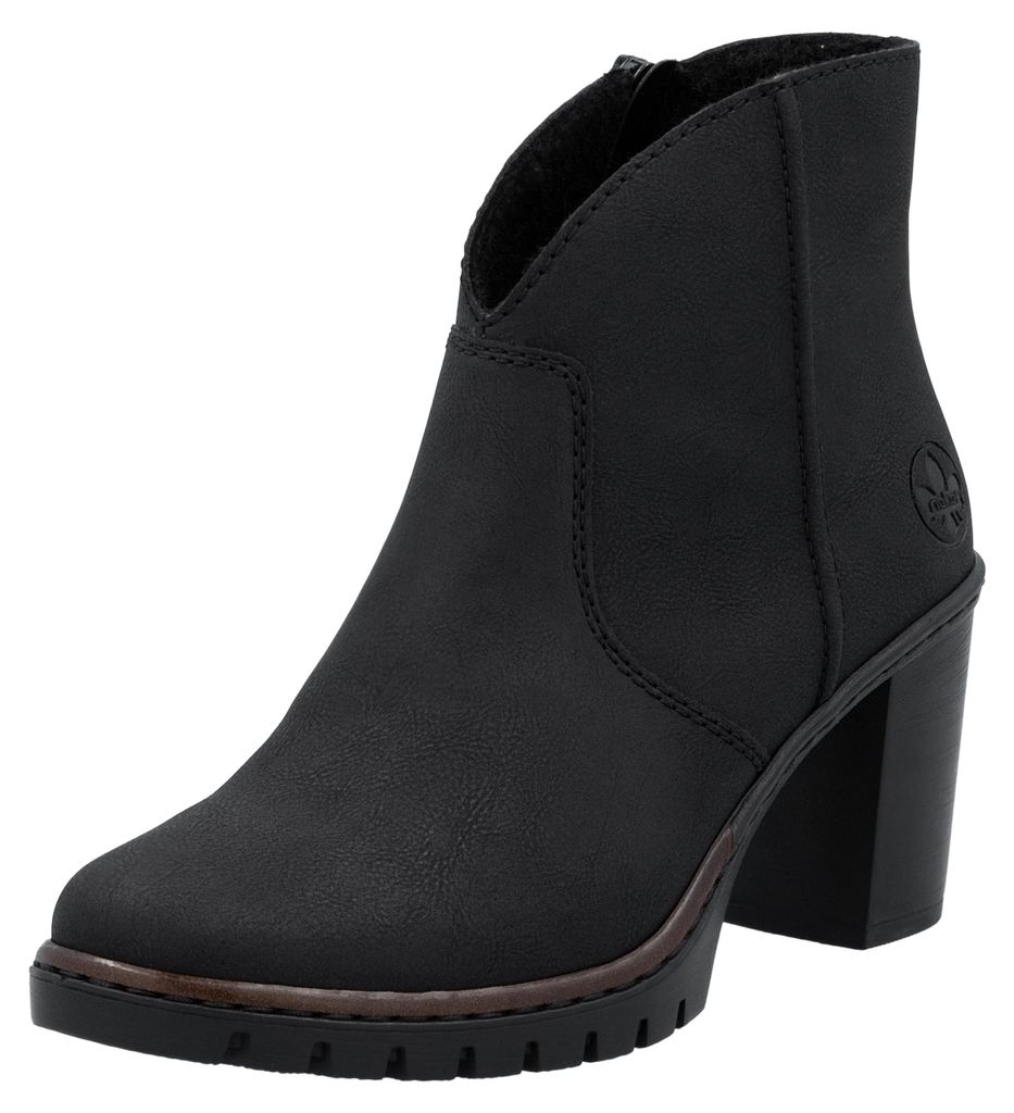 Rieker Damen Stiefelette Blockabsatz Reißverschluss Y2553, Produktbild 